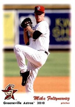2010 Grandstand Greeneville Astros #NNO Mike Foltynewicz Front