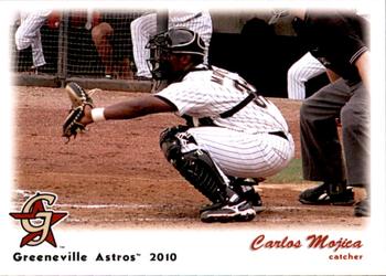 2010 Grandstand Greeneville Astros #NNO Carlos Mojica Front