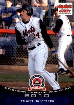 2010 Grandstand Eastern League All-Star Game Eastern Division #NNO Nick Evans Front