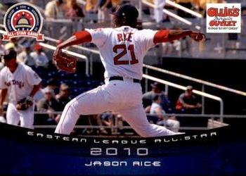 2010 Grandstand Eastern League All-Star Game Eastern Division #NNO Jason Rice Front