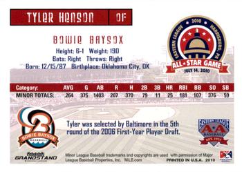 2010 Grandstand Eastern League All-Star Game Western Divsion #NNO Tyler Henson Back