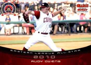 2010 Grandstand Eastern League All-Star Game Western Divsion #NNO Rudy Owens Front