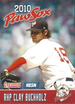 2010 Dunkin' Donuts NESN Pawtucket Red Sox #NNO Clay Buchholz Front