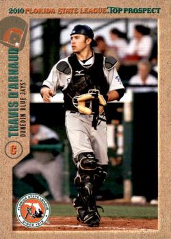 2010 Grandstand Florida State League Top Prospects #7 Travis d'Arnaud Front