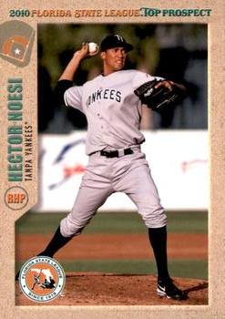 2010 Grandstand Florida State League Top Prospects #18 Hector Noesi Front