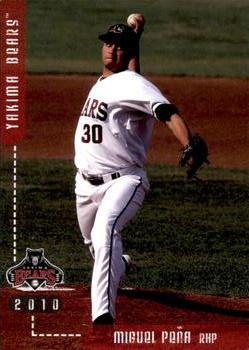 2010 Grandstand Yakima Bears #NNO Miguel Pena Front