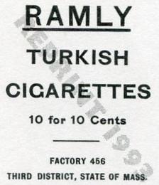 1993 1909 Ramly Cigarettes T204 (Reprint) #NNO Roger Bresnahan Back