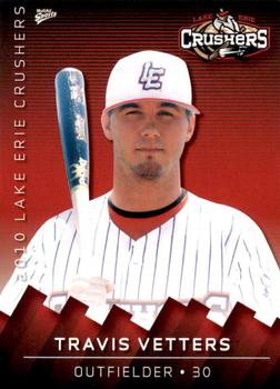 2010 MultiAd Lake Erie Crushers #24 Travis Vetters Front
