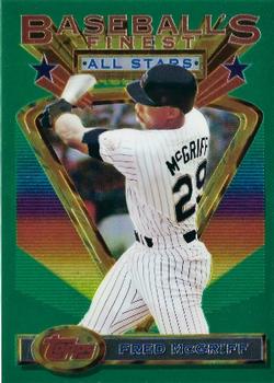 1993 Finest - All-Stars Jumbo #106 Fred McGriff Front
