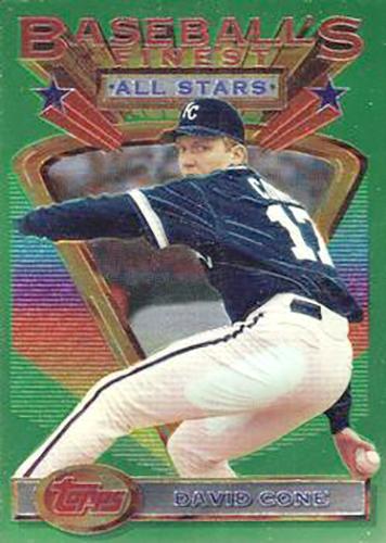 1993 Finest - All-Stars Jumbo #115 David Cone Front