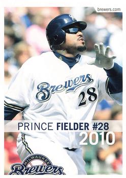 2010 Milwaukee Brewers Police - Portage County Sheriff Dept. #NNO Prince Fielder Front