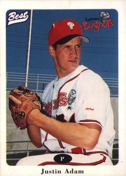 1995 Collect-A-Sport Spokane Indians #NNO Justin Adam Front