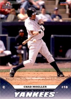 2010 Choice Scranton/Wilkes-Barre Yankees #13 Chad Moeller Front