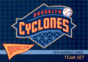 2010 Brooklyn Cyclones #1 Cover Card Front
