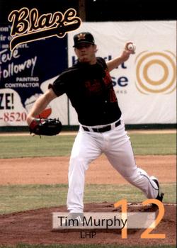 2010 Bakersfield Blaze #NNO Tim Murphy Front