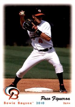 2010 Grandstand Bowie Baysox #NNO Paco Figueroa Front