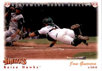 2010 Grandstand Boise Hawks #NNO Jose Guevara Front