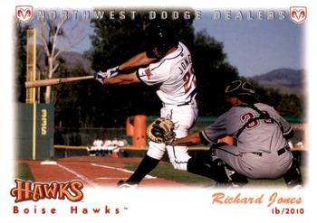 2010 Grandstand Boise Hawks #NNO Richard Jones Front