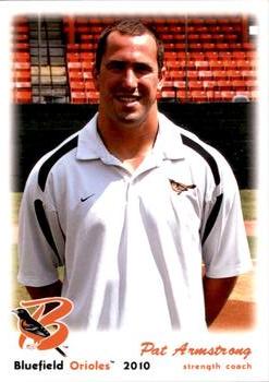 2010 Grandstand Bluefield Orioles #NNO Pat Armstrong Front