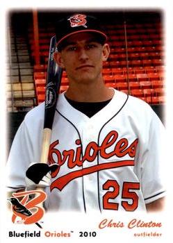 2010 Grandstand Bluefield Orioles #NNO Chris Clinton Front