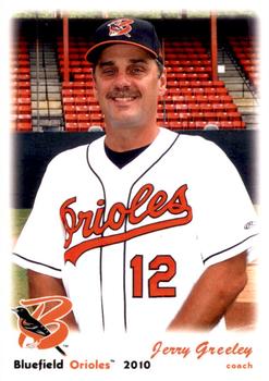 2010 Grandstand Bluefield Orioles #NNO Jerry Greeley Front