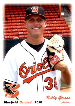 2010 Grandstand Bluefield Orioles #NNO Billy Gross Front