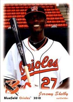 2010 Grandstand Bluefield Orioles #NNO Jeremy Shelby Front