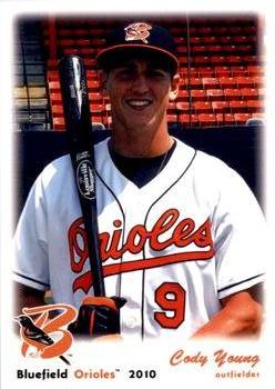 2010 Grandstand Bluefield Orioles #NNO Cody Young Front