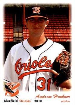 2010 Grandstand Bluefield Orioles #NNO Andrew Heubner Front