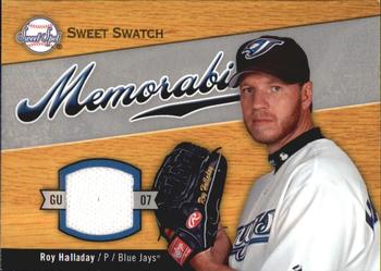 2007 Upper Deck Sweet Spot - Sweet Swatch Memorabilia #SW-HA Roy Halladay Front