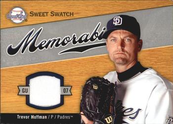 2007 Upper Deck Sweet Spot - Sweet Swatch Memorabilia #SW-HO Trevor Hoffman Front