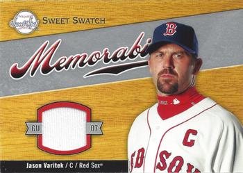 2007 Upper Deck Sweet Spot - Sweet Swatch Memorabilia #SW-JV Jason Varitek Front
