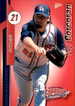 2010 MultiAd Round Rock Express #22 Roy Corcoran Front