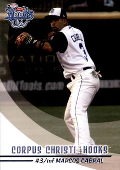 2010 Grandstand Corpus Christi Hooks #NNO Marcos Cabral Front