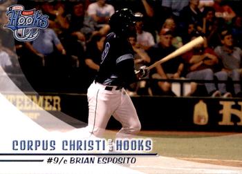 2010 Grandstand Corpus Christi Hooks #NNO Brian Esposito Front