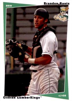 2010 Grandstand Clinton LumberKings #NNO Brandon Bantz Front