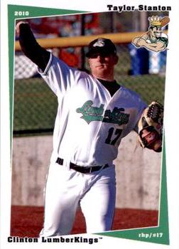 2010 Grandstand Clinton LumberKings #NNO Taylor Stanton Front