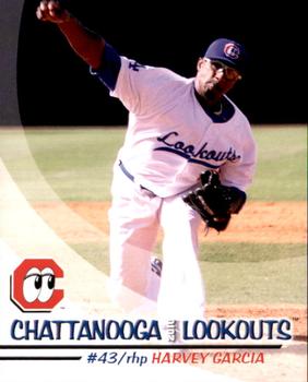 2010 Grandstand Chattanooga Lookouts #NNO Harvey Garcia Front