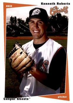 2010 Grandstand Casper Ghosts #NNO Kenneth Roberts Front