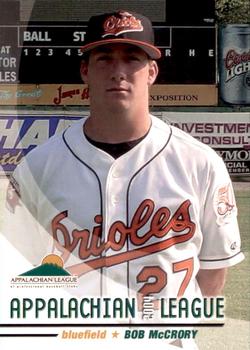 2004 Grandstand Appalachian League Top Prospects #NNO Bob McCrory Front