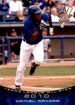 2010 Grandstand Texas League All-Stars North Division #NNO Daniel Mayora Front