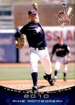 2010 Grandstand Texas League All-Stars North Division #NNO Mike Montgomery Front