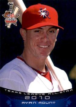 2010 Grandstand Texas League All-Stars North Division #NNO Ryan Mount Front