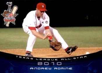 2010 Grandstand Texas League All-Stars North Division #NNO Andrew Romine Front