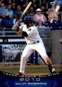 2010 Grandstand Texas League All-Stars North Division #NNO Wilin Rosario Front