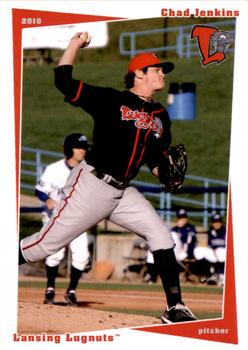 2010 Grandstand Lansing Lugnuts #NNO Chad Jenkins Front