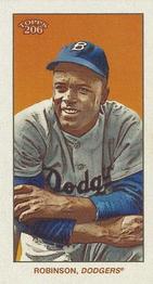 2020 Topps 206 #NNO Jackie Robinson Front
