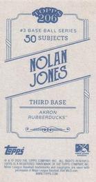 2020 Topps 206 #NNO Nolan Jones Back
