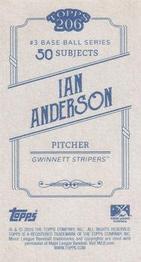 2020 Topps 206 #NNO Ian Anderson Back