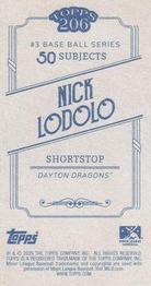 2020 Topps 206 #NNO Nick Lodolo Back